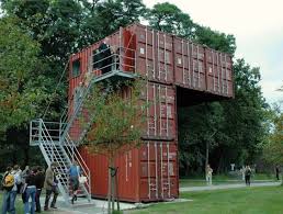 Over 100 Incredible Examples Of Cargotecture Exhibited At Nrw Forum In Dusseldorf Container Buildings Container Architecture Shipping Container Design