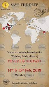 Animated gif wedding card makers. Gif Invitation Card Maker Happy Invites Video Maker Map Wedding Invitation Wedding Invitation Maker Invitation Card Design