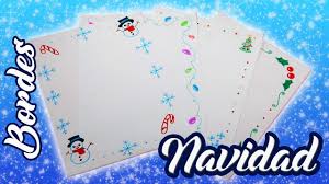 Ver más ideas sobre marcos para word, bordes y marcos, marcos. Hojas Decoradas Bordes Edicion Navidad Youtube
