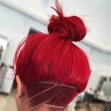 Cool space buns to try. Red Hair Messy Bun Novocom Top