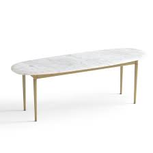 rechthoekige salontafel klein model adelong witte marmer am pm la redoute am pm rechthoekige salo table basse table basse rectangulaire table basse marbre