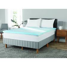 At sam's club, you'll find bestseller brands like beautyrest, sealy, serta, zinus and more at reasonable prices. Mainstays 2 Inch Gel Infused Memory Foam Mattress Topper Twin Walmart Com Walmart Com