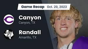 Tryston Sanchez's Randall High School Career Home
