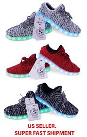 yeezy led shoes men s women s 7 colors led light up sneaker yeezy yeeze led shoe