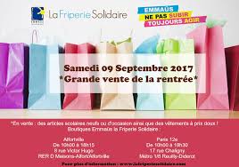 Grande Vente De La Rentree A La Friperie Solidaire Emmaus Alfortville