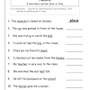 Use these worksheets to teach basic noun identification, singular/plural nouns, and common/proper nouns. 1