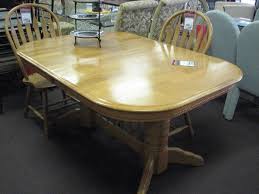 Double Pedestal Rectangular Dining Table Featuring Rounded Corners Softened Edge Profile And A Beaded Design On T Rectangular Dining Table Dining Table Table