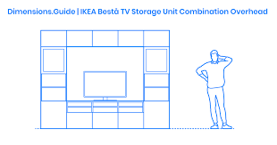 Ikea Besta Tv Storage Unit Combination Overhead Dimensions Drawings Dimensions Com
