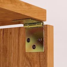 Yellow Zinc Plated Drop Leaf Hinges For Straight Edges Zinc Plating Hinges Zinc