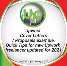 The process of entering data into a computerized database or spreadsheet. Upwork Cover Letters Proposals Freelancer Updated For 2021