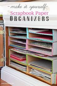 Reutiliser Une Boite De Cereales Rangement Du Papier De Scrapbooking Rangement De Papier Organisateur En Carton