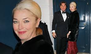 Tamara Beckwith nails vintage glamour as she steps out with husband Giorgio  Veroni in London