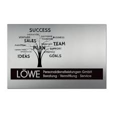 firmenschild aus edelstahl mit 260 x 200 mm schilder online kaufen firmenschilder schild online edelstahl