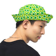 Buy Saint Patrick's Day Reversible Bucket Hat, St Patty Irish Beach Hat,  Shamrock All Over Print Summer Hat, Casual Sun Hat, Irish Gifts, Unisex  Online in India