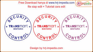 Membuat stempel sendiri dengan mudah, hanya tinggal ganti text.download format stempel yang ada dan silahkan edit untuk membuat aneka stempeluntuk format dan. Tuturial Cara Edit Contoh Stempel Hypermart Free Download Format Stempel Siap Edit File Cdr Youtube