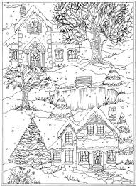 Posted by coloring town on september 10th, 2011 / no comments. Coloring Pages Free Winter Scene For Adults