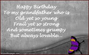 Birthday Wishes for Grandpa: Birthday Messages for Grandfather ... via Relatably.com