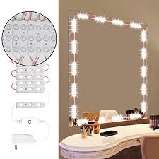 No ratings or reviews yet. Buy Dimmable Vanity Mirror Lights Dmeixs Led Vanity Lights Hollywood Style Makeup Lights Stick On With Touch Dimmer Waterproof Mirror Lights Strip With Power Supply Led Modules Lights For Vanity Online In