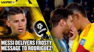 ¡Tensión en la cancha! Messi confronta a James Rodríguez tras el partido - Imagen principal del artículo