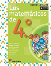 Libro para el alumno grado 4° libro de primaria. Los Matematicos De 4 Guias Santillana