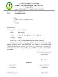 Berikut contoh dari surat izin untuk mengikuti kerja bakti sosial. 25 Contoh Surat Permohonan Magang Kerja Mahasiswa Contoh Surat