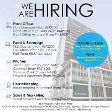 Shah alam follows malaysia time with an utc offset of utc +08:00. Best Western I City Shah Alam We Are Hiring To Those Looking To Join The Hotel Industry Be Part Of The Family As We Search For Passionate Talents To Fill New Opportunities