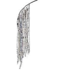 Check spelling or type a new query. Allstate 43 Silver Splendor Iridescent Glitter Hanging Bead And Sequin Christmas Spray