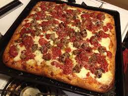 Winter Project Homemade Sicilian Pizza Sicilian Pizza Pizza Recipes Pizza Recipes Dough