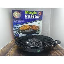 Kompor gas pemanggang panggangan bakaran sosis sate ikan ayam. Maspion Magic Roaster Alat Panggang Panggangan Kompor Gas Gril Pemanggang Griller 34cm Shopee Indonesia