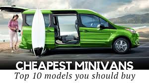 You and a couple of friends can set up the interior to create a dream although known as a cargo van by most people, the ford transit connect is, in reality, a minivan. 10 Cheapest Minivans And Mpvs On Sale In 2020 Interior Exterior Review Youtube