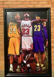 Jun 26, 2021 · also read: Nba Legends Kobe Bryant Michael Jordan Lebron James Wood Framed Textured Picture Ebay
