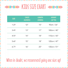 Children T Shirt Sizes Arts Arts