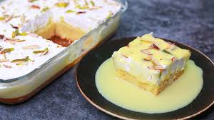 Custard Milk Cake Eggless Without Oven Yummy Youtube Milk Cake Dessert Cake Recipes Food Recipies