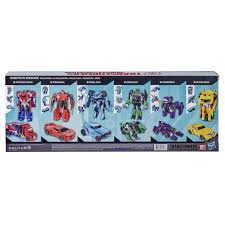 Not available in all languages. Transformers Robots In Disguise One Step Collection 6 Pack Action Figures R Exclusive Toys R Us Canada