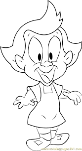 We have collected the best animaniacs coloring pages available kids will love drawing and coloring the animaniacs coloring pages. Mindy Coloring Page For Kids Free Animaniacs Printable Coloring Pages Online For Kids Coloringpages101 Com Coloring Pages For Kids