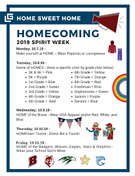 So, don't be mad, but i love to start getting ready for christmas and thanksgiving just a little before each week i go to saturday and sunday at 8:00pm and set what i can up to record!! Homecoming Spirit Week 2019 Eastview Elementary School