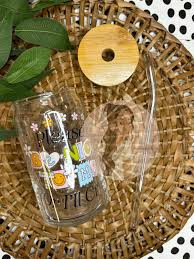 Please Be Nice Glass Mug