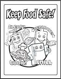 Its time to color some food. Gov Info The Government Info Librarian Blog Usda Gov Doc Food Safety Mobile Coloring Book