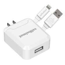 2 1a Wall Charger 3 Flat Apple Lightning Cable Cellhelmet