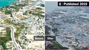 The Bahamas, Before and After Hurricane Dorian