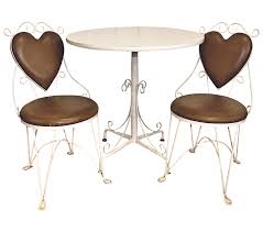 Charming Vintage Ice Cream Parlor Table 2 Chairs Parlor Table Dining Table Chairs Table
