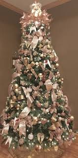 In Memory Of My Mom I Wanted To Have A Special Rose Gold Angel Christmas Tr Gold Christmas Decorations Rose Gold Christmas Tree Rose Gold Christmas Decorations