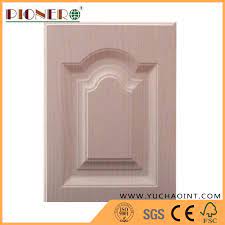 Beautiful and durable carefree finishes all our top quality mdf/rtf doors feature a matching back and are full 3/4 thick. China Wood Grain Pvc Thermofoil Faced Mdf Kitchen Cabinet Door China Kitchen Cabinet Door Cabinet Door