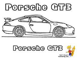 Porsche 911 ruf ctr coupe 1987. Gusto Porsche Car Coloring Pages 911 Gt3 25 Free Coloring