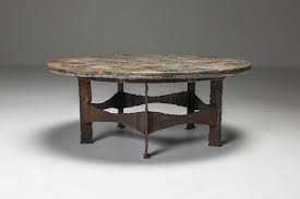 The best part being such slate coffee table setsare also. Round Slate Mosaic Coffee Table By Pia Manu 1970s For Sale At Pamono