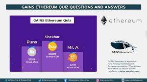 So you're ready to buy some cryptocurrency. Gains Ethereum Quiz Answers April 2020 By Gains Associates Gains Associates Medium