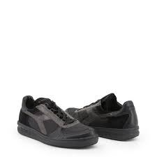 Details About Diadora Heritage B_elite_ita_blackpack Men Sneakers Black Uk Size