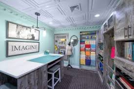 Having an organized sewing space is essential for a productive craft experience! Custom Craft Room Organization And Built Ins Closet Factory