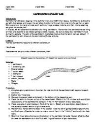 Earthworm Behavior Lab Scientific Method Lab Gcse Science Revision Earthworms