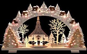 Schwibbogen Seiffener Kirche Mit Kurrendefiguren Christmas Candlearch Weihnacht Schwibbogen Weihnachtstischschmuck Schwibbogen Seiffen Weihnachtsdekoration